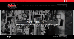 Desktop Screenshot of dylansdrafthouse.com